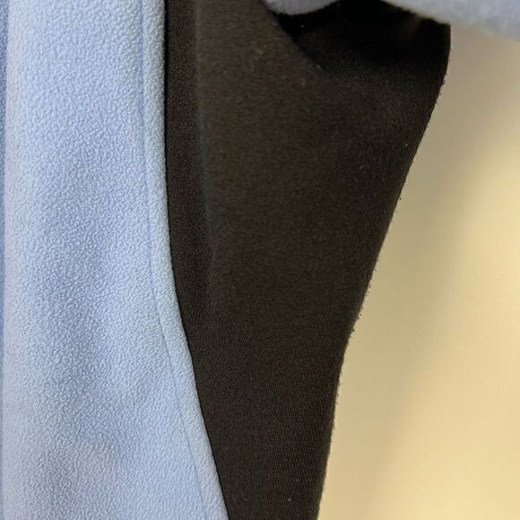 REI Fleece Full Zip Up Jacket light blue black big kids XL (16/18) - Picture 10 of 12